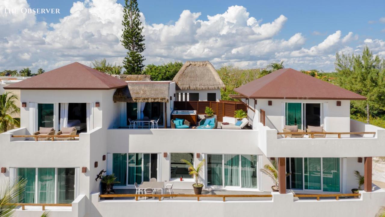 Vila Casa Brisa Y Mar Puerto Morelos Exteriér fotografie