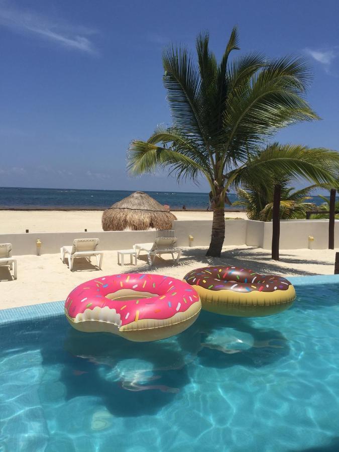 Vila Casa Brisa Y Mar Puerto Morelos Exteriér fotografie