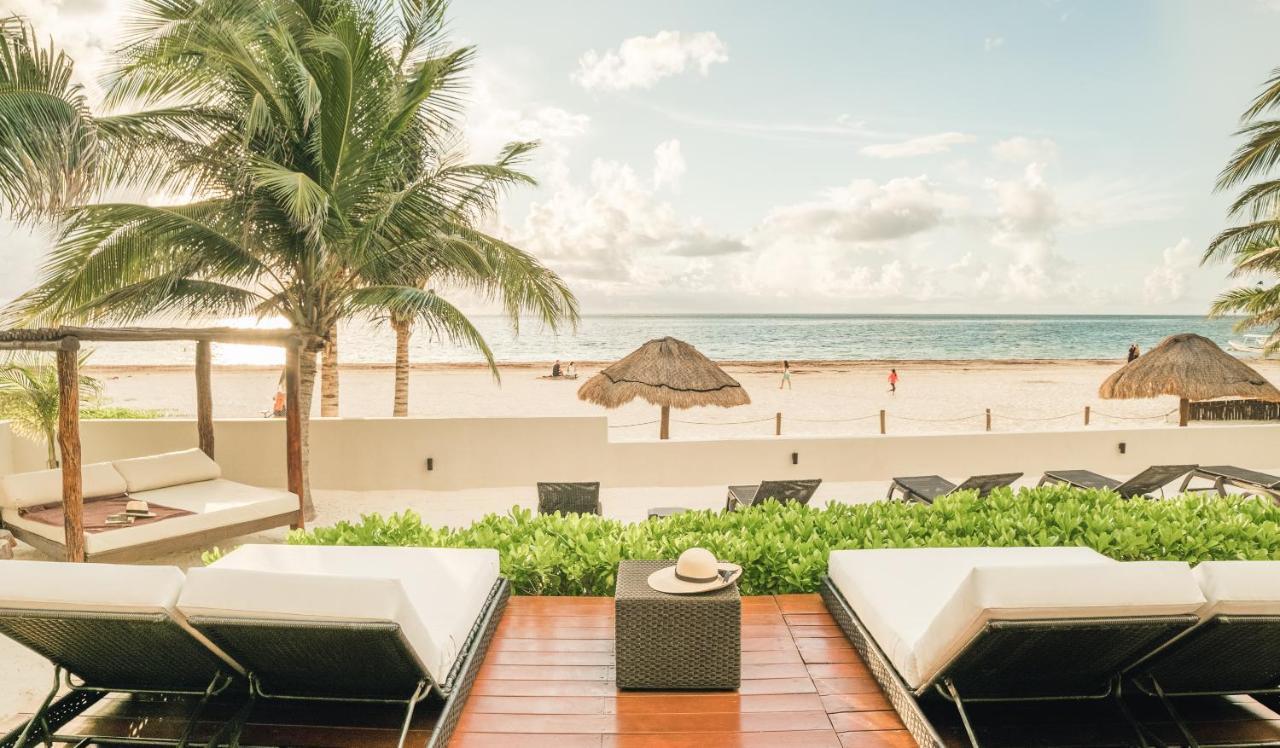 Vila Casa Brisa Y Mar Puerto Morelos Exteriér fotografie