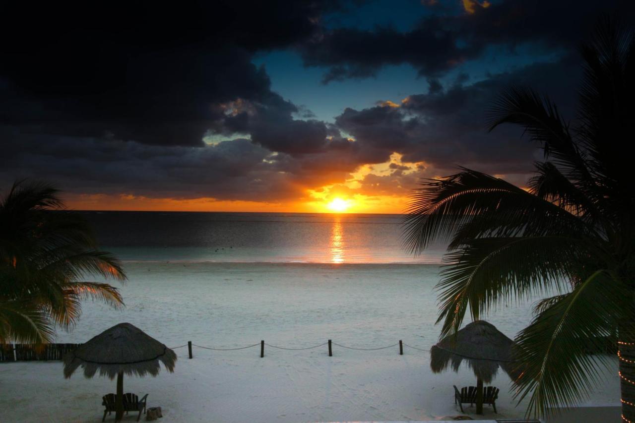 Vila Casa Brisa Y Mar Puerto Morelos Exteriér fotografie