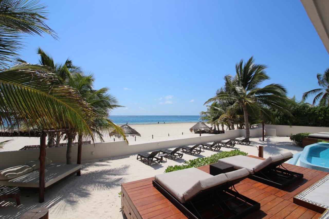 Vila Casa Brisa Y Mar Puerto Morelos Exteriér fotografie